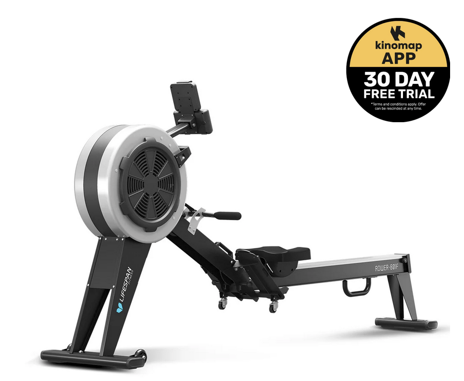 Lifespan Fitness ROWER-801F Air & Magnetic Commercial Rowing Machine